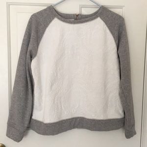Crew neck sweatshirt